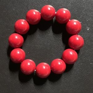 Red Pearl Bracelet